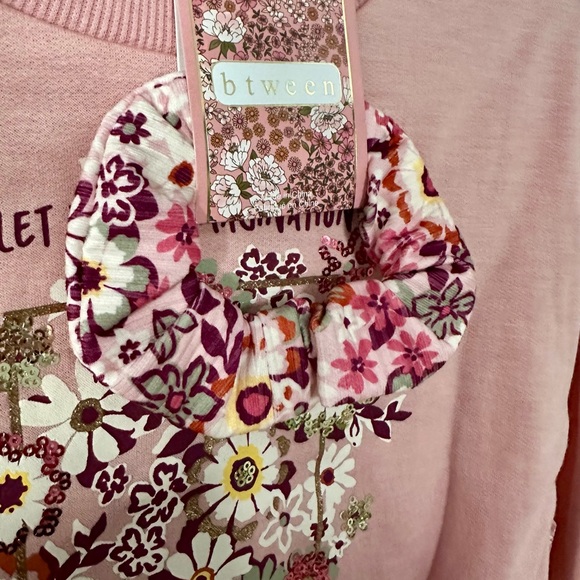 Floral Pink Kids Set - Picture 2 of 4